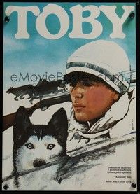 3j352 TOBY MCTEAGUE Czech 11x16 '88 Winston Rekert, art of Canadian sled dog adventure!