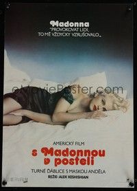 3j357 TRUTH OR DARE Czech 11x16 '91 In Bed With Madonna, the ultimate dare is to tell the truth!