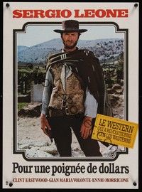 3j136 FISTFUL OF DOLLARS French 15x21 R70s Sergio Leone's Per un Pugno di Dollari, Clint Eastwood!