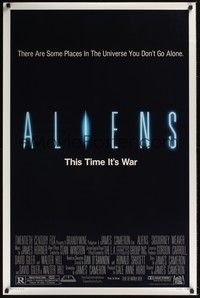 3k017 ALIENS 1sh '86 James Cameron, there are some places in the universe you don't go alone!