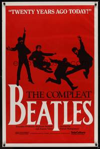 3k105 COMPLEAT BEATLES 1sh '84 John Lennon, Paul McCartney, Ringo Starr, George Harrison!