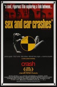 3k113 CRASH 1sh '96 David Cronenberg, James Spader, bizarre sex movie!