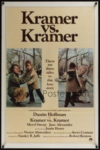 3k265 KRAMER VS. KRAMER int'l 1sh '79 Dustin Hoffman, Meryl Streep, child custody & divorce!