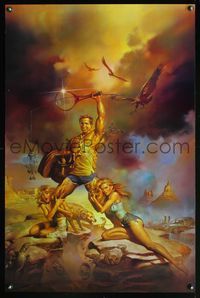 3k320 NATIONAL LAMPOON'S VACATION special teaser 1sh '83 sexy art of Chevy Chase by Boris Vallejo!