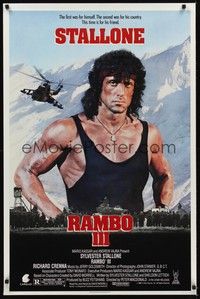 3k371 RAMBO III 1sh '88 Sylvester Stallone returns as John Rambo!