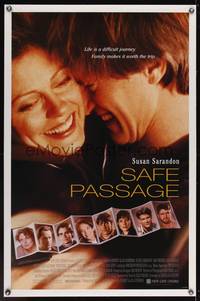 3k392 SAFE PASSAGE DS 1sh '94 Susan Sarandon, Sam Shepard, life is a difficult journey!