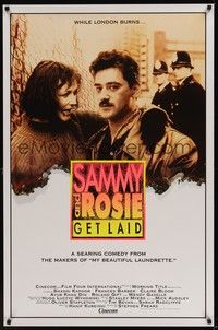 3k393 SAMMY & ROSIE GET LAID 1sh '87 Stephen Frears comedy, Sashi Kapoor!