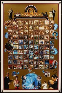 3k301 MGM DIAMOND JUBILEE 1sh '83 many classic images of all the Metro-Goldwyn-Mayer greats!