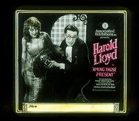 3m120 AMONG THOSE PRESENT glass slide '21 Harold Lloyd impersonates a nobleman to impress!