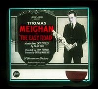 3m126 EASY ROAD glass slide '21 Gladys George stops loving husband Thomas Meighan till he reforms!