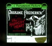 3m129 HUNGRY HEART glass slide '17 close up of Howard Hall comforting Pauline Frederick!