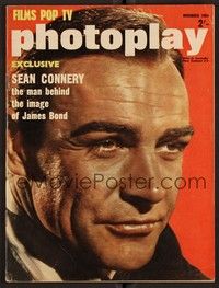 3m113 ENGLISH PHOTOPLAY MAGAZINE magazine November 1964 Sean Connery, the image of James Bond!