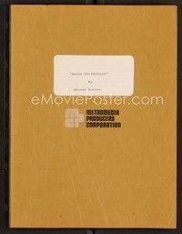 3m169 BLOOD BROTHERHOOD script circa 1970s screenplay by Norman Wexler!