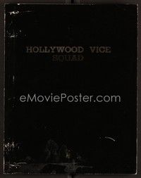 3m175 HOLLYWOOD VICE SQUAD script 1986 screenplay by James J. Docherty