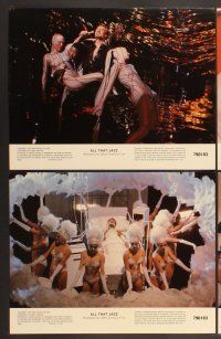 3p054 ALL THAT JAZZ 8 color 11x14 stills '79 Roy Scheider & Ben Vereen star in Bob Fosse musical!