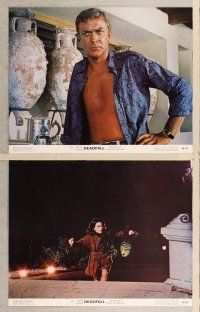 3p185 DEADFALL 8 color 11x14 stills '68 Michael Caine, Giovanna Ralli, Bryan Forbes!