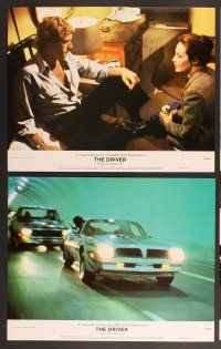 3p219 DRIVER 8 color 11x14 stills '78 Walter Hill, Ryan O'Neal, Bruce Dern & Isabelle Adjani!