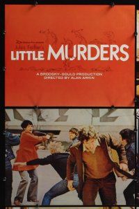 3p401 LITTLE MURDERS 9 color 10.5x14 stills '70 directed by Alan Arkin, Elliott Gould!
