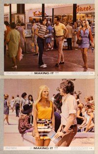 3p420 MAKING IT 8 color 11x14 stills '71 Kristoffer Tabori, Marlyn Mason, many sexy girls!