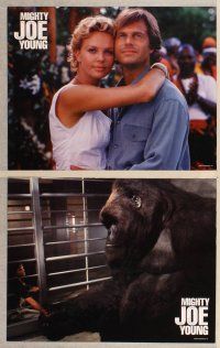 3p016 MIGHTY JOE YOUNG 10 color 11x14 still '98 Charlize Theron, Bill Paxton & giant ape!