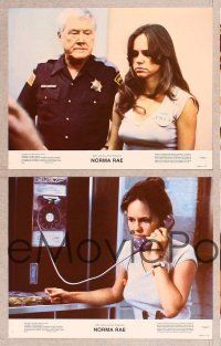3p486 NORMA RAE 8 color 11x14 stills '79 Sally Field, a woman with the courage to risk everything!