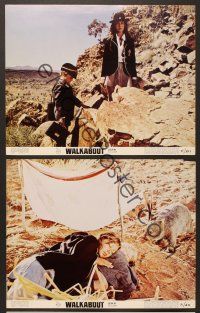 3p988 WALKABOUT 3 11x14 stills '71 Jenny Agutter, Nicolas Roeg Australian classic!