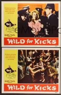 3p857 BEAT GIRL 4 LCs '61 Noelle Adam, Wild For Kicks!