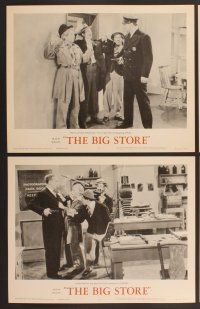 3p097 BIG STORE 8 LCs R62 great images of the three Marx Brothers, Groucho, Harpo & Chico!