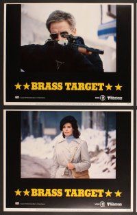 3p125 BRASS TARGET 8 LCs '78 Sophia Loren, George Kennedy & Max Von Sydow search for Nazi gold!