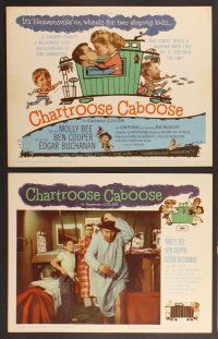 3p149 CHARTROOSE CABOOSE 8 LCs '60 Edgar Buchanan, Molly Bee, Ben Cooper!