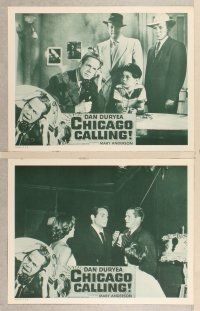 3p153 CHICAGO CALLING 8 LCs R50s $53 means life or death for Dan Duryea!