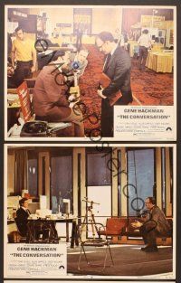 3p922 CONVERSATION 3 LCs '74 Gene Hackman, Harrison Ford, Francis Ford Coppola directed!