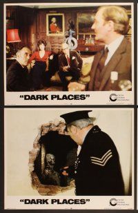 3p182 DARK PLACES 8 LCs '74 Christopher Lee, Joan Collins, Herbert Lom!