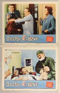 3p207 DOCTOR IN LOVE 8 LCs '61 an epidemic of fun & frolic 11 out of 10 doctors recommend!