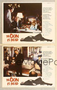 3p870 DON IS DEAD 4 LCs '73 Anthony Quinn, Frederic Forrest, Richard Fleischer directed!