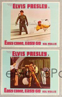 3p224 EASY COME, EASY GO 8 LCs '67 scuba diver Elvis Presley looking for adventure & fun!
