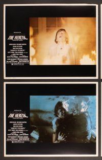 3p230 EXORCIST II: THE HERETIC 8 LCs '77 Linda Blair, John Boorman's sequel to Friedkin's movie!