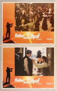 3p238 FIDDLER ON THE ROOF 8 LCs R79 Topol, Norma Crane, Leonard Frey, directed by Norman Jewison!