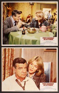 3p248 FIRST MONDAY IN OCTOBER 8 LCs '81 Walter Matthau, Jill Clayburgh, Supreme Court Justices!