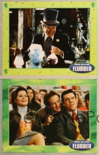 3p881 FLUBBER 4 LCs '97 Walt Disney, Robin Williams is the Absent Minded Professor!