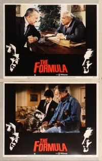 3p267 FORMULA 8 LCs '80 Marlon Brando, George C. Scott, directed by John G. Avildsen!