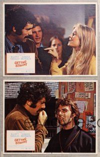 3p821 GETTING STRAIGHT 5 LCs '70 Candice Bergen & Elliott Gould lay it on the line!