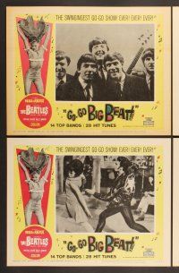 3p284 GO-GO BIGBEAT 8 LCs '65 The Beatles and other rockers, the swingingest go-go show ever!