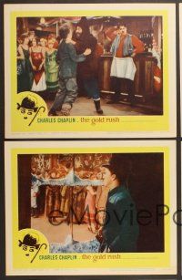 3p822 GOLD RUSH 5 LCs R59 cool images from Charlie Chaplin classic!