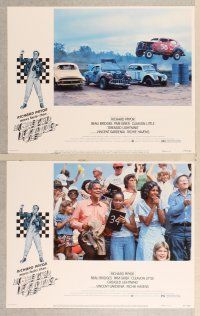 3p289 GREASED LIGHTNING 8 LCs '77 great images of race car driver Richard Pryor!