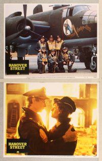 3p305 HANOVER STREET 8 LCs '79 Harrison Ford & Lesley-Anne Down in World War II!