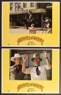 3p317 HEARTS OF THE WEST 8 LCs '75 Hollywood cowboy Jeff Bridges, Andy Griffith!