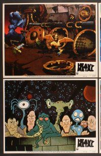 3p319 HEAVY METAL 8 LCs '81 classic rock 'n' roll musical animation, sexy sci-fi fantasy!