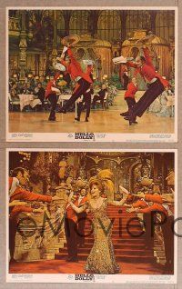 3p320 HELLO DOLLY 8 LCs '70 Barbra Streisand & Walter Matthau, cool images of musical numbers!