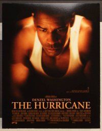 3p024 HURRICANE 9 LCs '99 great portraits of boxer Denzel Washington!
